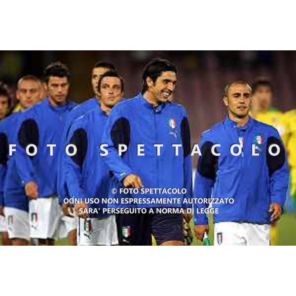 BUFFON GIANLUIGI con CANNAVARO FABIO 