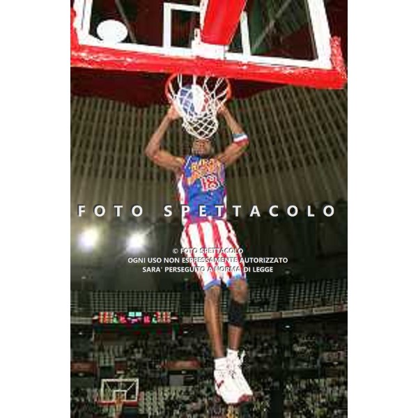 HARLEM GLOBE TROTTER JERMAINE BROWN FOTO GIULIANI