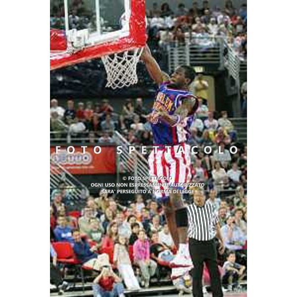 HARLEM GLOBE TROTTER JERMAINE BROWN FOTO GIULIANI