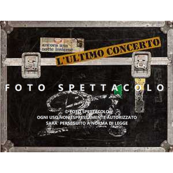 Copertina del dvd "Ancora una notte insieme - L\'ultimo concerto" dei Pooh