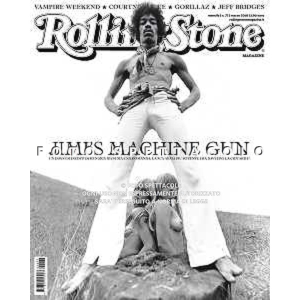 Jimi Hendrix sulla copertina di Rolling Stone