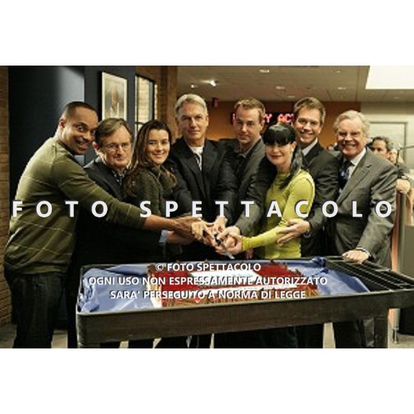 David McCallum, Cote De Pablo, Mark Harmon, Michael Weatherly, Pauley Perrette, David McCallum, Sean Murray