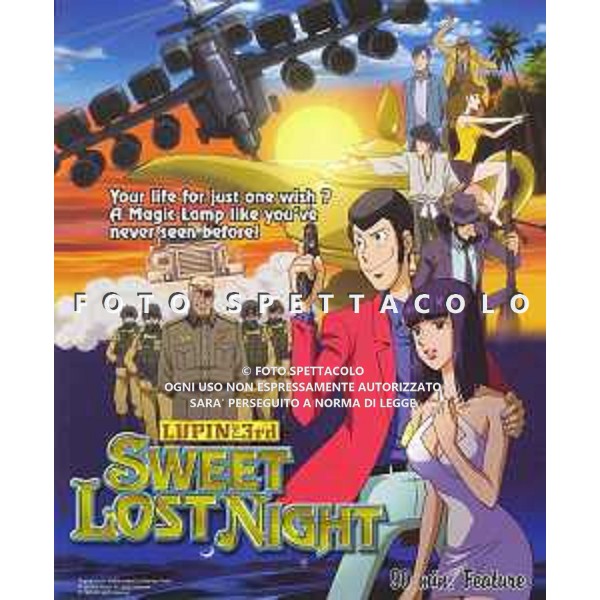 Lupin III - La lampada di Aladino - Locandina originale