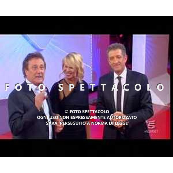 Enzo Iacchetti, Maria De Filippi, Ezio Greggio