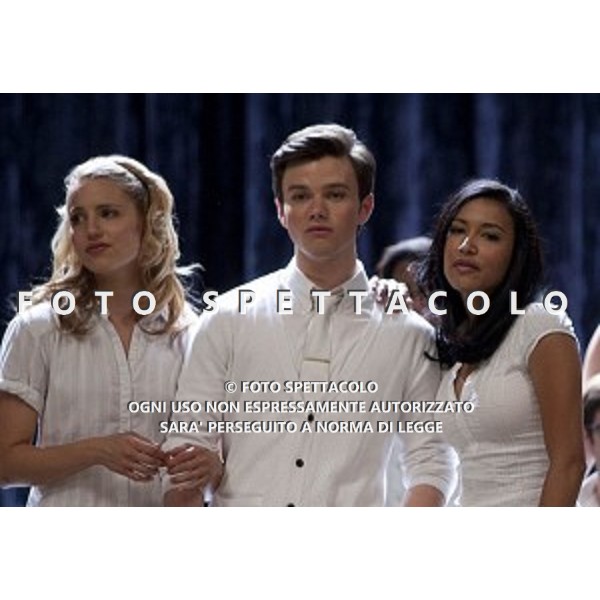 Dianna Agron, Chris Colfer, Naya Rivera