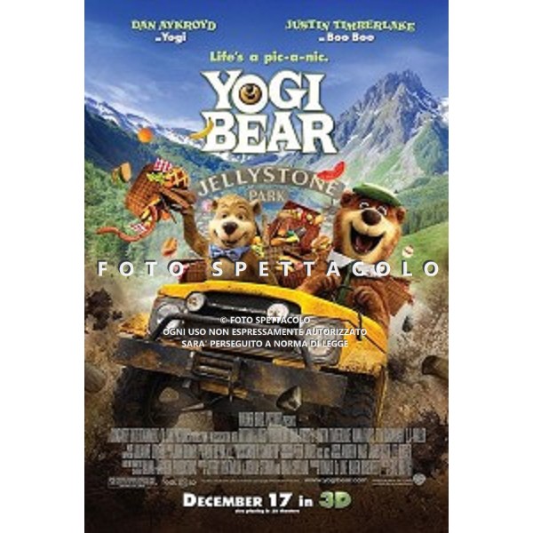 L\'orso Yoghi - Locandina originale