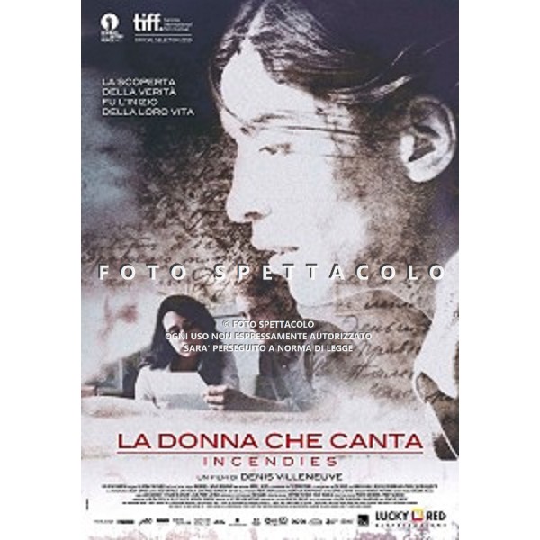 La donna che canta - Locandina