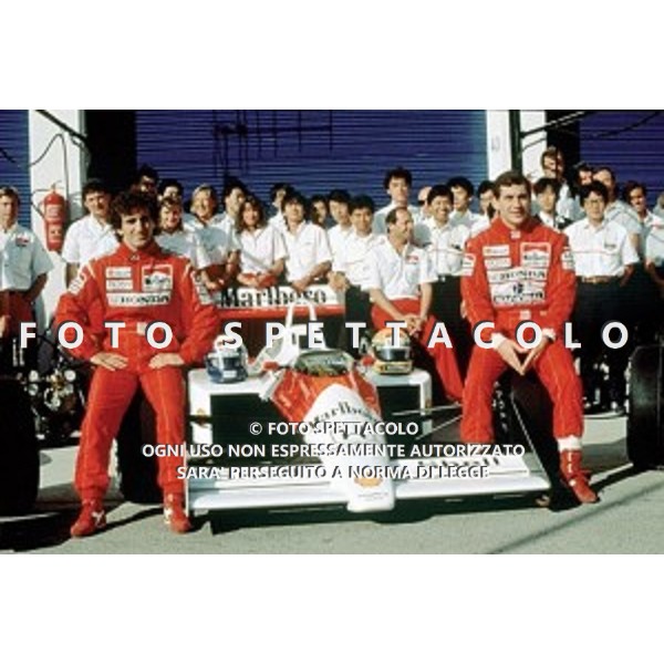 Ayrton Senna, Alain Prost