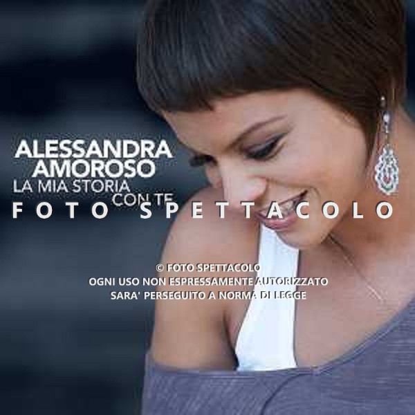 Copertina dell\'album "La mia storia con te" di Alessandra Amoroso