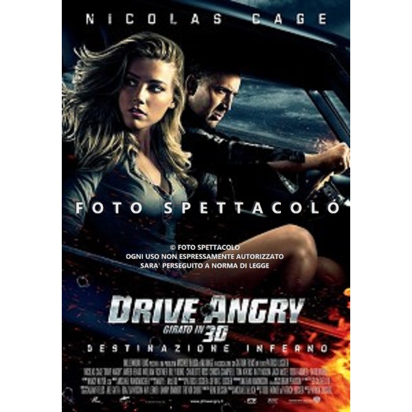 Drive angry 3D - Locandina