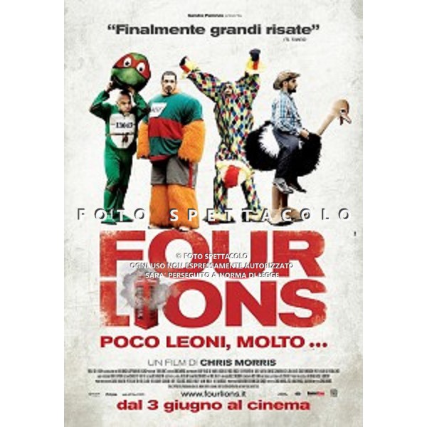 Four lions - Locandina