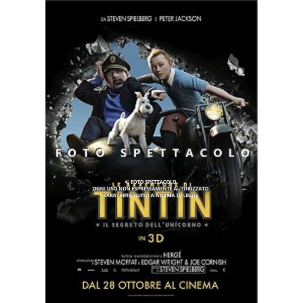 Le avventure di Tintin - Il segreto dell\'unicorno - Locandina