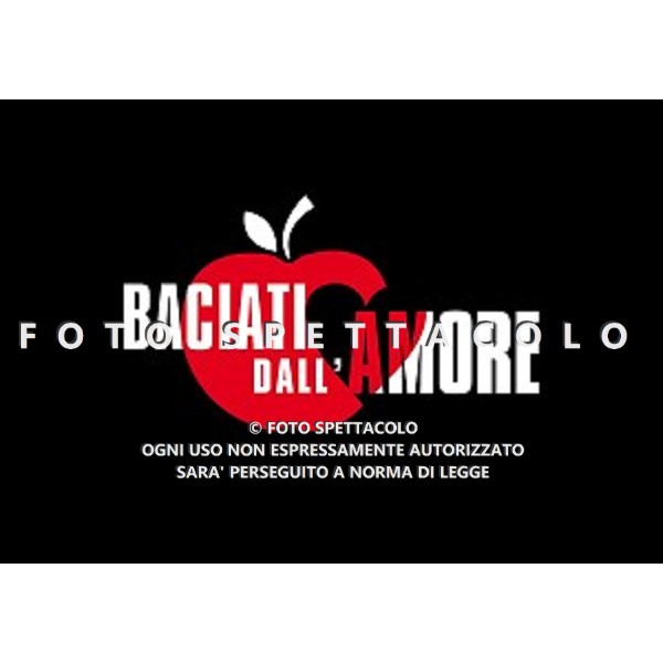 Baciati dall\'amore - Logo nero