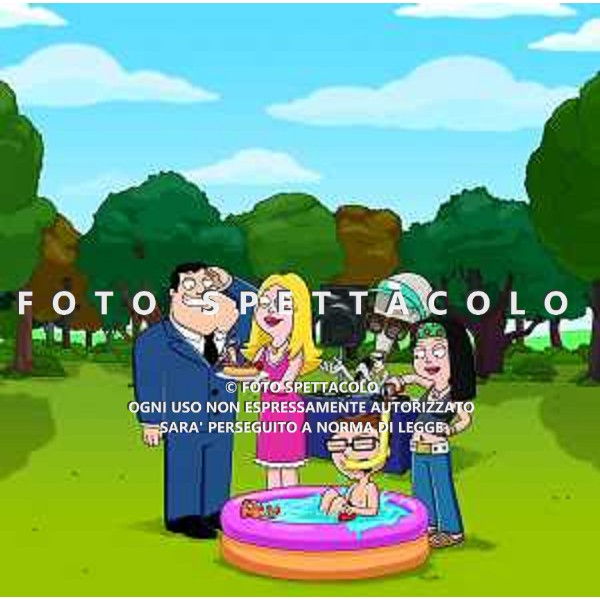 Famiglia Smith: Stan, Francine, Steve, Roger, Hayley