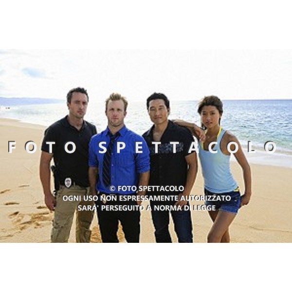 Alex O\'Loughlin, Scott Caan, Daniel Dae Kim, Grace Park