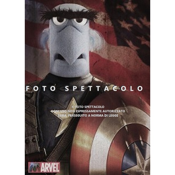 I Muppet - Sam in una parodia di Capitan America