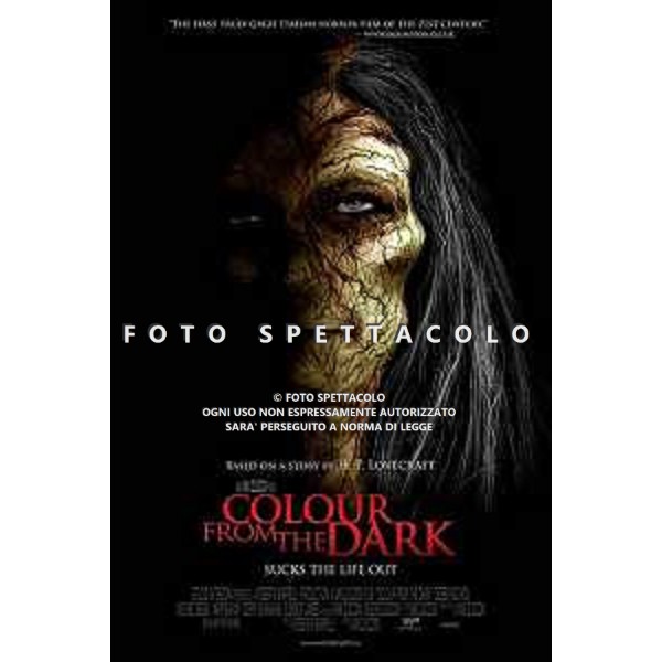 Colour from the dark - Locandina