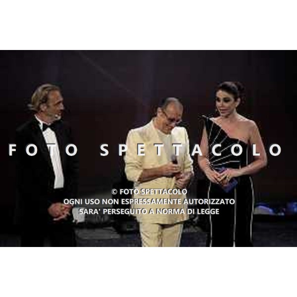 Luca Ward, Paola Saluzzi e Toni Renis