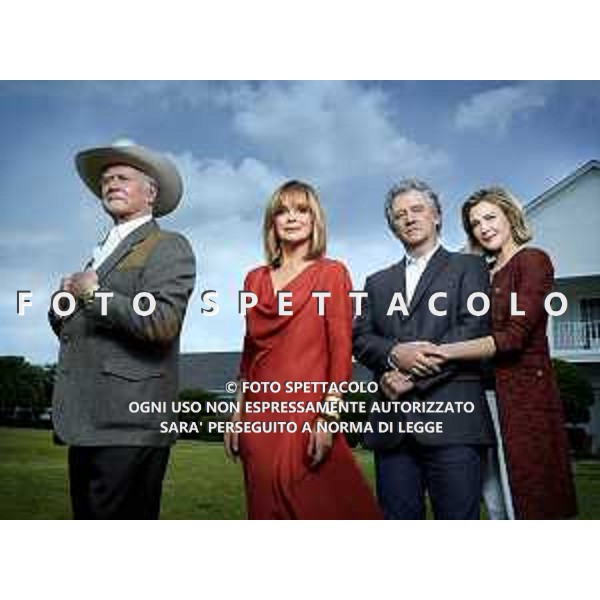 Larry Hagman, Linda Gray, Patrick Duffy e Brenda Strong