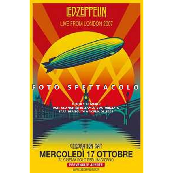 Led Zeppelin-Celebration Day - Locandina Film