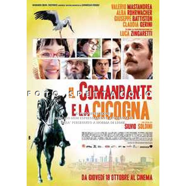 Il comandante e la cicogna - Locandina Film