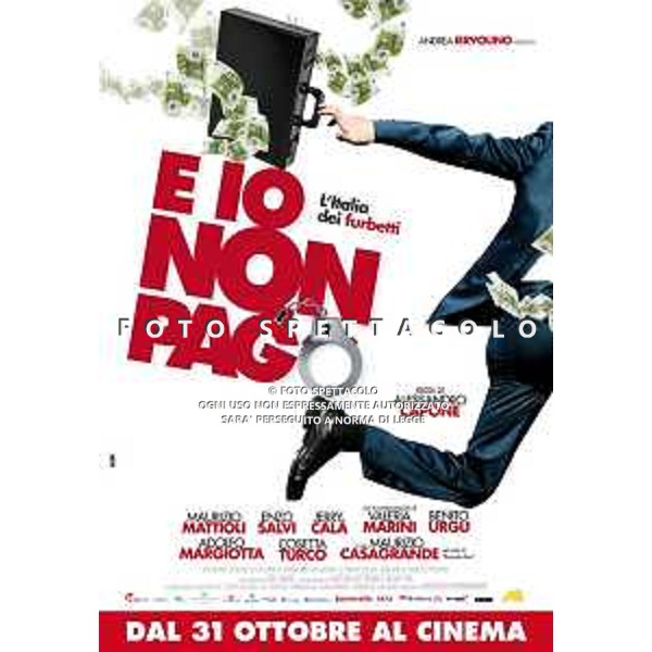 E io non pago, l\'Italia dei furbetti - Locandiina Film