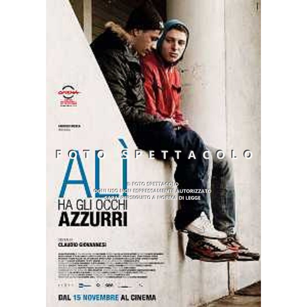 Alì ha gli occhi azzurri - Locandina Film