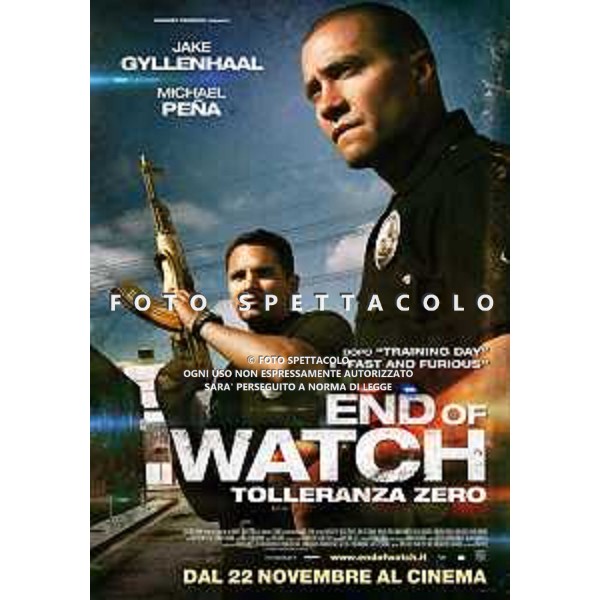 End of Watch: Tolleranza Zero - Locandina Film