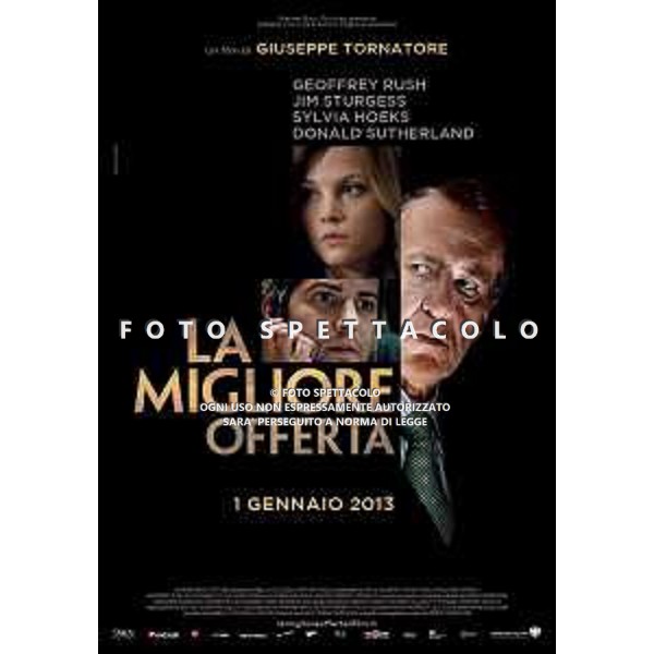 La migliore offerta - Locandina Film