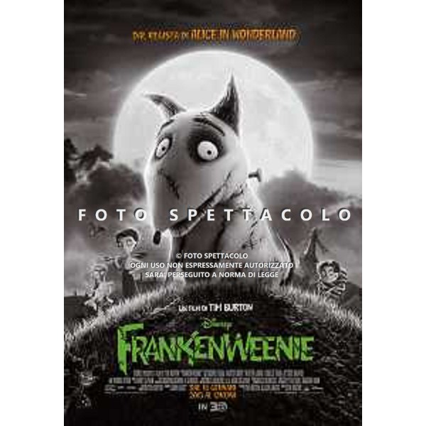 Frankenweenie - Locandina Film © Walt Disney Pitures