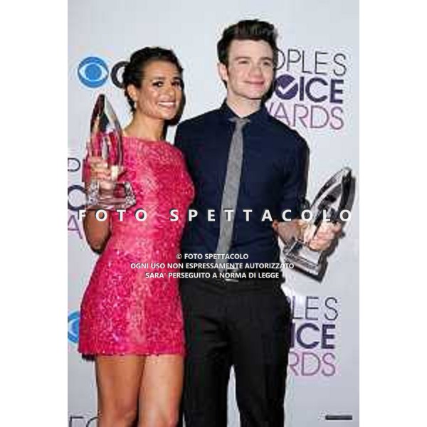 Lea Michele e Chris Colfer