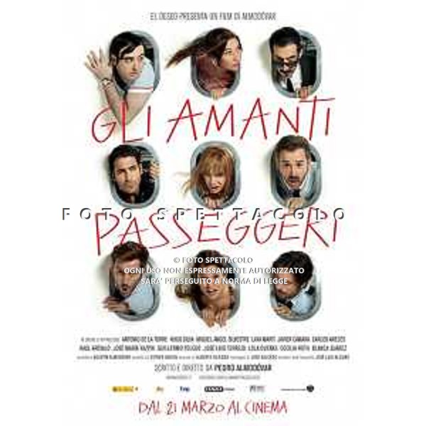 Gli amanti passeggeri - Locandina Film ©Warner Bros. Italia