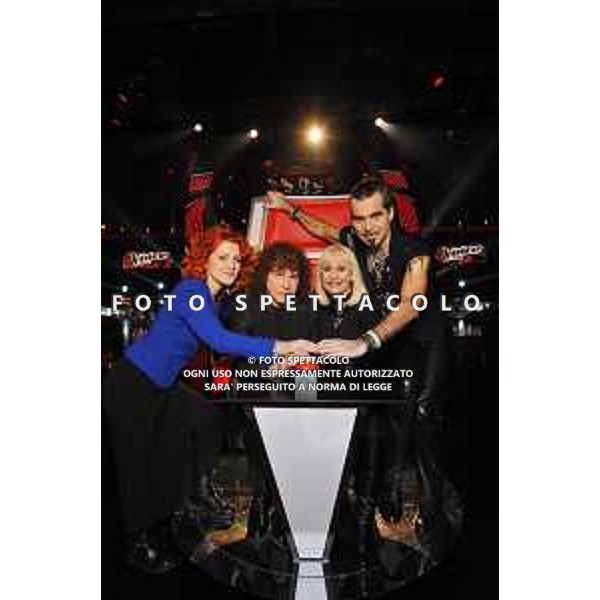 Raffaella Carrà, Piero Pelù, Noemi e Riccardo Cocciante - The Voice of Italy