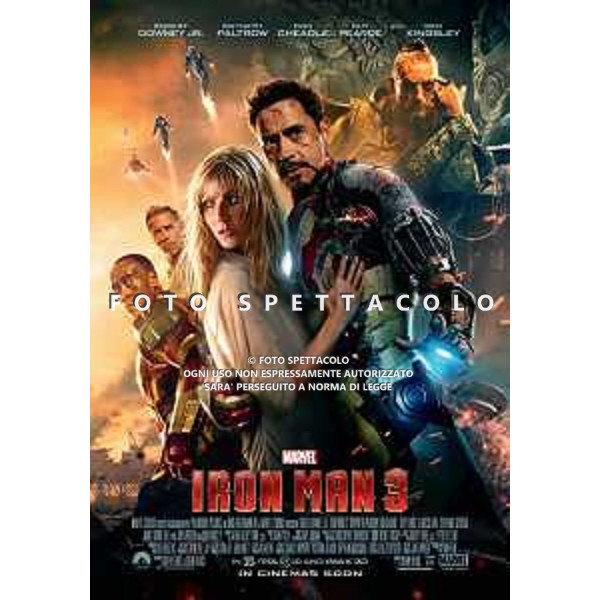 Iron Man 3 - Locandina Film ©Walt Disney Pictures Italia