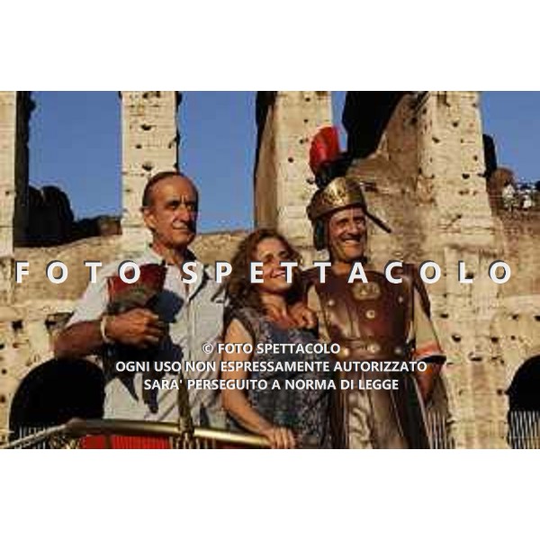 Nicola Pistoia, Paolo Triestino ed Elisabetta De Vito - Benur - Un gladiatore in affitto ©Movimento Film