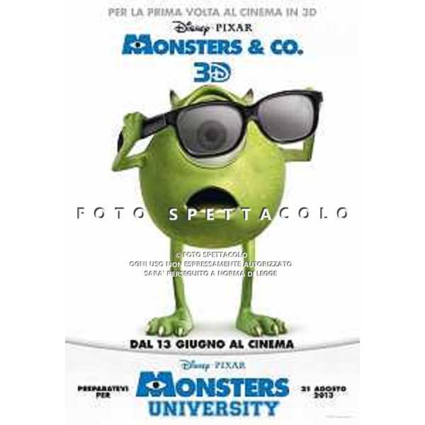 Monsters & Co. 3D - Locandina Film ©Walt Disney Pictures