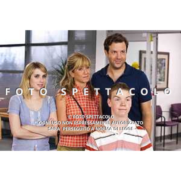 Jennifer Aniston, Emma Roberts, Will Poulter e Jason Sudeikis - Come ti spaccio la famiglia ©Warner Bros Italia