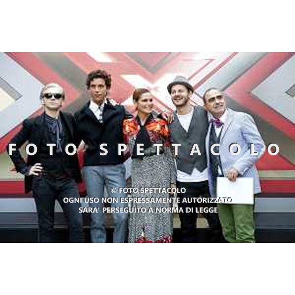 Morgan, Simona Ventura, Alessandro Cattelan, Elio e Mika - X Factor 2013/2014