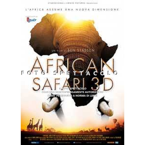 African Safari 3D - Locandina Film ©Eagle Pictures