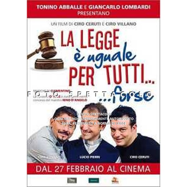 La legge è uguale per tutti... Forse - Locandina Film ©Sommo Indipendent Movie