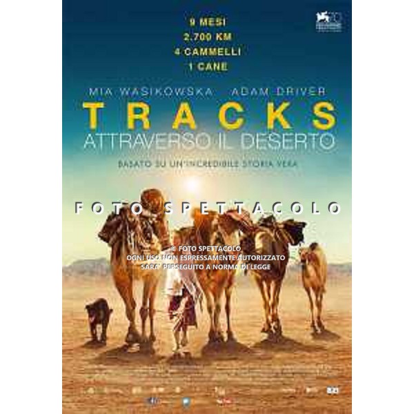 Tracks - Attraverso il deserto - Locandina Film ©BIM