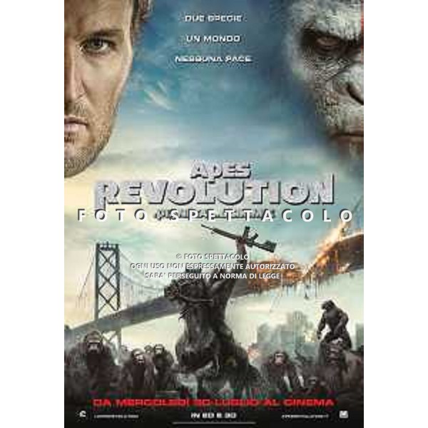 Apes Revolution - Il pianeta delle scimmie - Locandina Film ©20th Century Fox